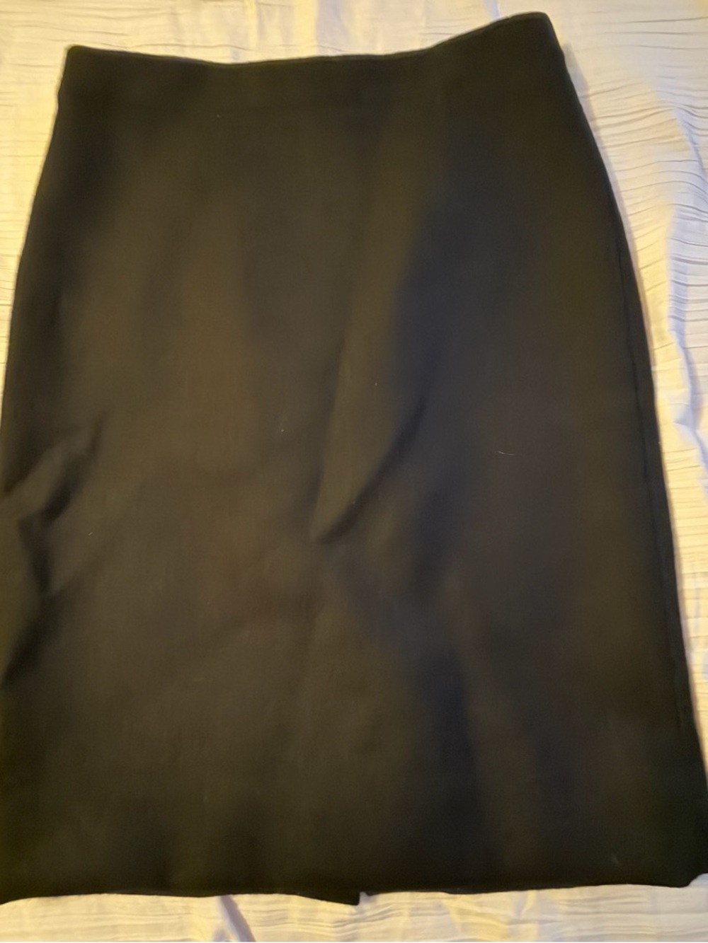 J. Crew No. 2 pencil black wool skirt size 0